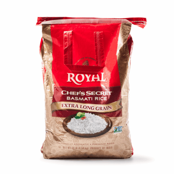 Royal Chef's Secret Extra Long Grain Basmati Rice 10 lb