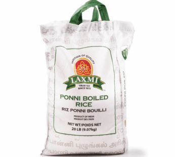 Laxmi Ponni Boiled Rice 20 lb