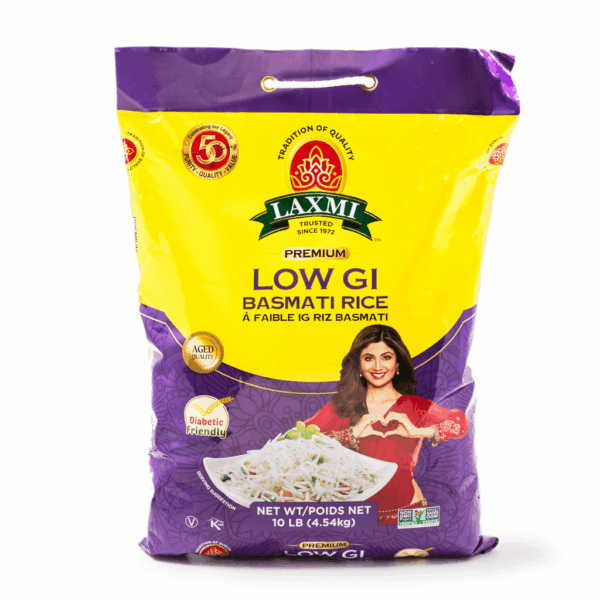 Laxmi Low GI Diabetic Basmati Rice 10 lb