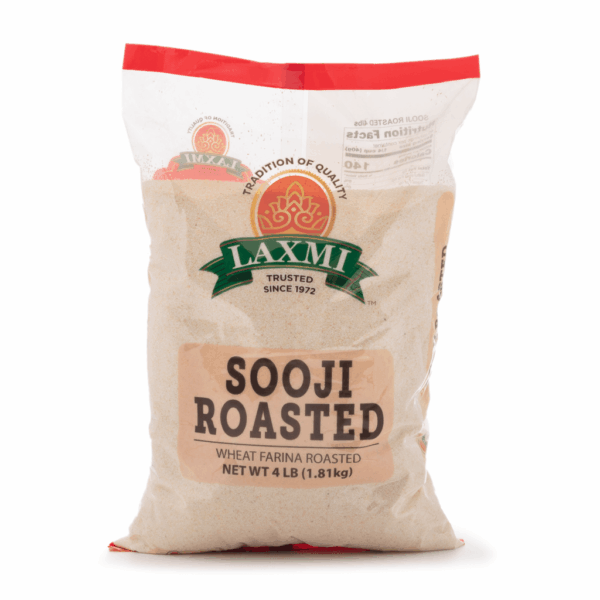 Laxmi Roasted Sooji (Roasted Wheat Farina) 4 lb