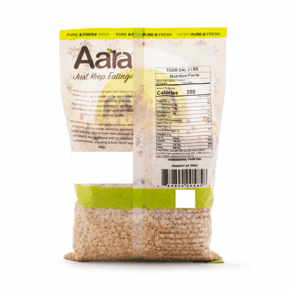 Aara Toor Dal 2 lb - Image 2