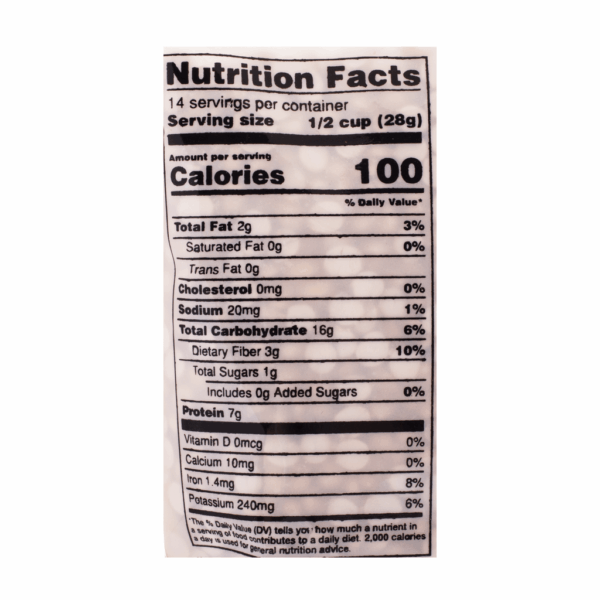 Laxmi Chana Dalia (Roasted Split Chickpeas) 14 oz - Image 3