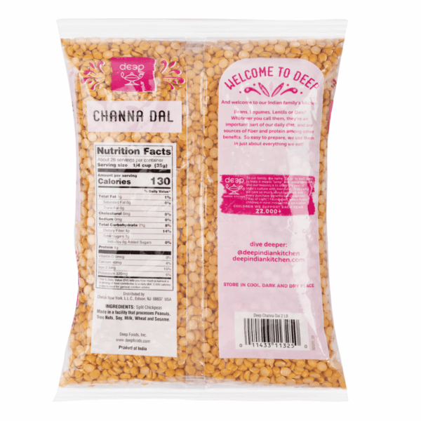 Deep Channa Dal (Split Chickpeas) 2 lb - Image 2