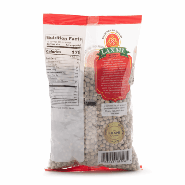 Laxmi Green Vatana (Whole Green Peasï¼‰ 2 lb - Image 2
