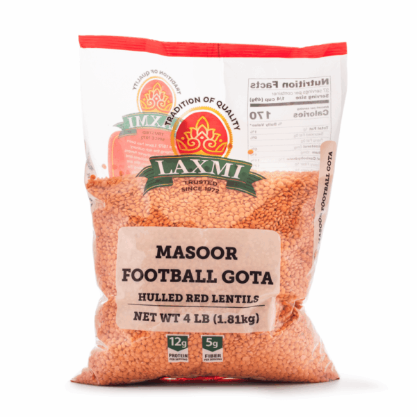 Laxmi Masoor Football Gota (Malka) Dal 4 lb