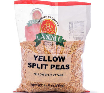 Laxmi Yellow Split Peas 4 lb
