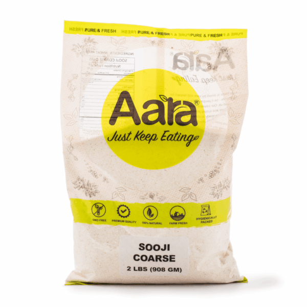 Aara Sooji Rava (Course) Semolina Flour 2 lb