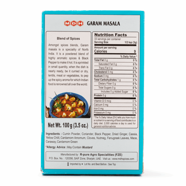 MDH Garam Masala 3.5 oz - Image 2