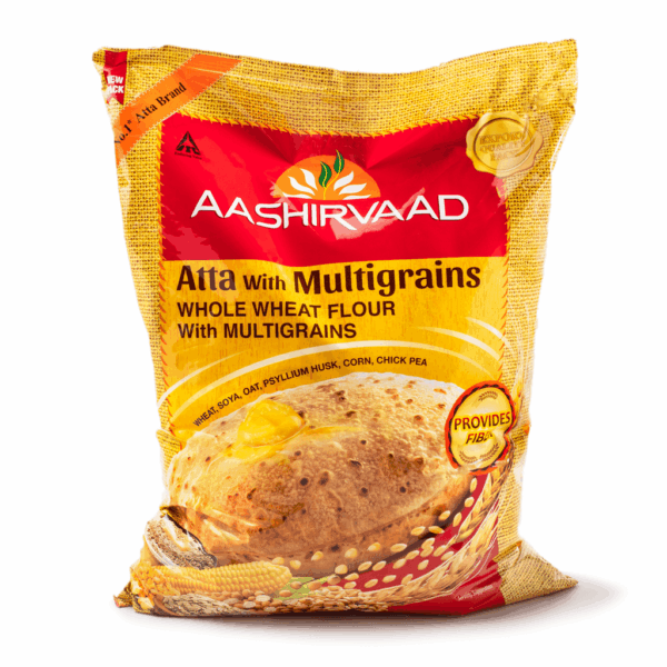 Aashirvaad Whole Wheat Flour with Multigrains 20 lb