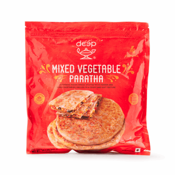 Deep Mix Vegetable Paratha 4pcs 14.1 oz
