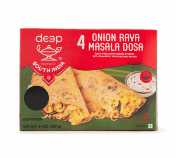 Deep Onion Rava Masala Dosa 4 pcs 14 oz