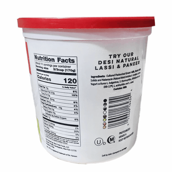Desi Fresh Foods Dahi Whole Milk Yogurt 4 lb - Image 2