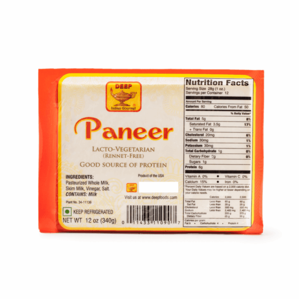 Deep Raw Paneer 340 g