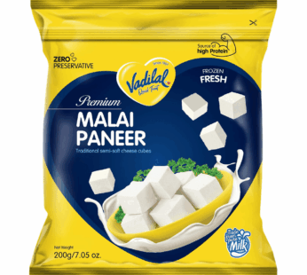 Vadilal Malai Paneer Cubes Frozen 200 g
